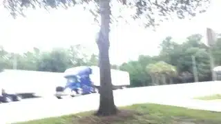 #100 TOTALLY exposed at the rest stop