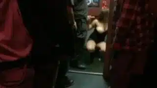 One friend convinces the other to visit a sex store with glory holes