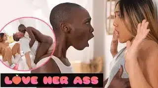 DEVIANTE – Asian Thai babe and stunning black African beauty get into a anal threesome with squirt