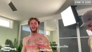 Behind The Scenes: Big Titty Kenzie Gets Two Bad Bi Boys!