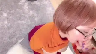 Cum On My Glasses Velma Facial Blowjob Larkin Love