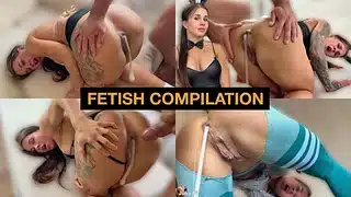 Fetish Compilation: Anal Squirt, Creampie Fart, Ass To Mouth