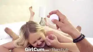 GIRLCUM Intense Pussy Numbing Orgasms For Cum Loving Blonde