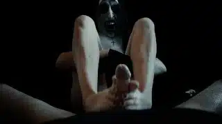 Halloween ritual to summon the terrible footjob nuns