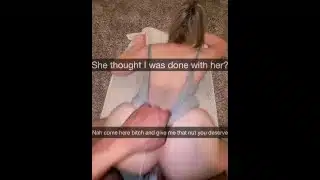 Local Slut Fucked at College Party | Doggy style railing | Cream pies | Cum in Pussy | On Snapchat.