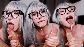 Naughty Asian Stepsis Catches Stepbro – POV Blowjob, Deepthroat & Rough Sex