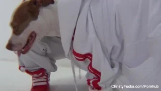 On the porn set with fun with Christy Mack & Friends