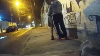 sexo en publico chica desnuda por la ciudad sin bragas le gusta que mirones la vean follar