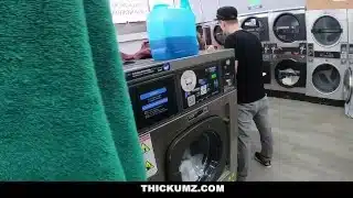 Thickumz- Big Booty Ebony Flashes and Fucks in Public