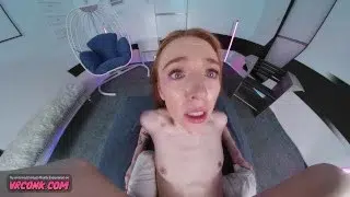 VR Conk: Skinny Redhead Leeloo Fucks Korben Dallas In Hardcore Cosplay Parody Of The Fifth Element