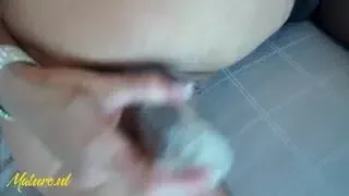 British MILF Cass Goes Naked & Sticks a Vibrator In Her Pussy