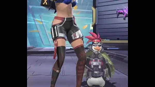 Personagem do Free Fire bem gostosa