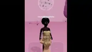 Walking around this virtual world as a BBC came across a bride on her knees