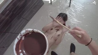 ドS彼氏に全身チョコまみれにされちゃった♡生チョコ大量挿入…ハッピーバレンタインっ！！（日本人素人）