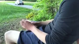 I was so horny in public, had to jerk!