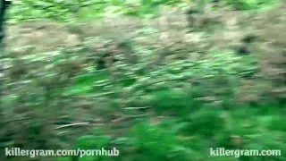 Kinky blonde used in public by amateur guys