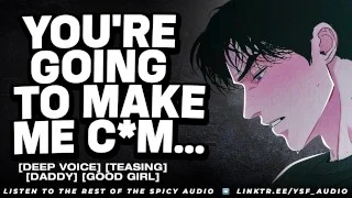 [m4f audio] Sucking Cock Under Your Gamer Boyfriend’s Desk | YSF | ~ male moaning ~