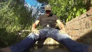 Power pissing my jeans five times in the summer heat