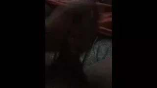 Brown boy stroking his dick