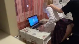 Не дал поиграть в комп после учебы