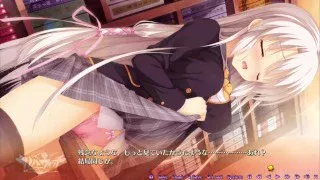 【サノバウィッチ】図書室にて、ヒロインの角オナシーン 【実況音声あり】