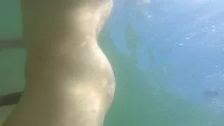 I cum just for the pleasure of feeling free, naked on a public beach