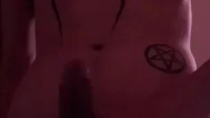 Masturbating with realistic pussy (Vertical Screen)