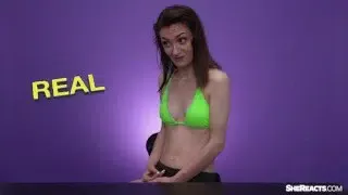 REAL OR FAKE? Huge Cumshot Edition She Reacts