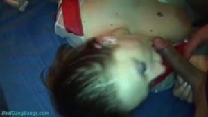 big natural breast german teen nurse gets first time extreme rough bukkake gangbanged