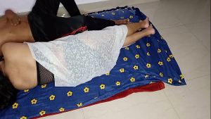 Horny Step-aunty made her step nephew fuck her when husband was not in the mood for sex In night when she horny for fuck