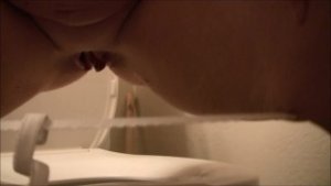 Hot Milf Strips And Pees In The Potty