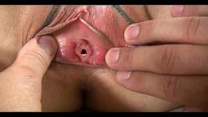 Skinny brunette gets her clit licked