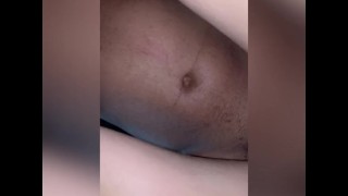 Dirty slut sucks BBC and then rides his cock until he cums