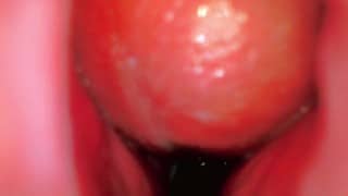 🏆 Best Camera Inside Pussy Porn – Huge Creampie In Blonde Model From Her Cervix’s POV😍🎥 – Couple