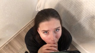 He sheltered me for the night, and in the morning I rewarded him with a blowjob