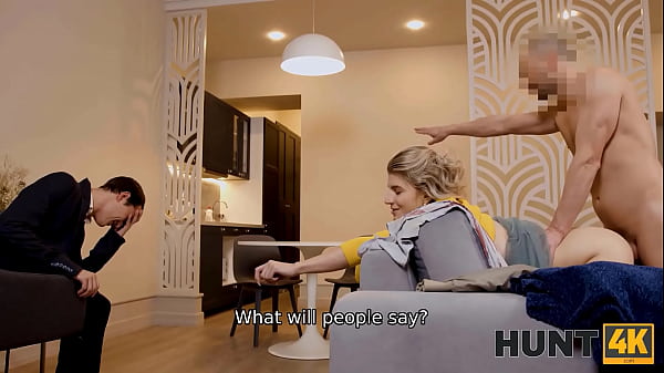 HUNT4K. Burying my big dick in this slutty socialites pussy was such a great experience for me