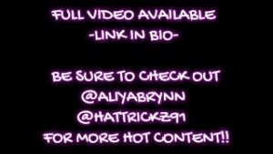 Bisexual Threesome- Aliya Byrnn & Steve Rickz