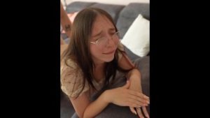 College teen asked me to cum on her face
