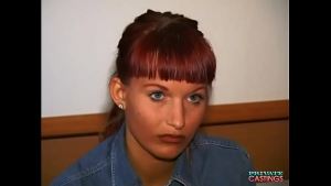 Pretty Redheaded Teen Discovers Anal at the Private Casting