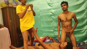 Romantic porn features couple engaging in a lot of foreplay, such as fingering, pussy licking, cock sucking, nipple play, and making out before having sex porn movie. Shathi khatun & hanif & Shapan pramanik . Xxx porn Bbc Amateur blowjob threesome