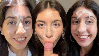 Cum on Face Compilation 18 Huge Facials Covered in Cum Katty West