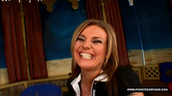 Iveta is begging for her first time video casting!
