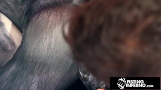 Muscly Villian Punches Hero’s Hole – Archer Croft, Zac Snow – FistingInferno