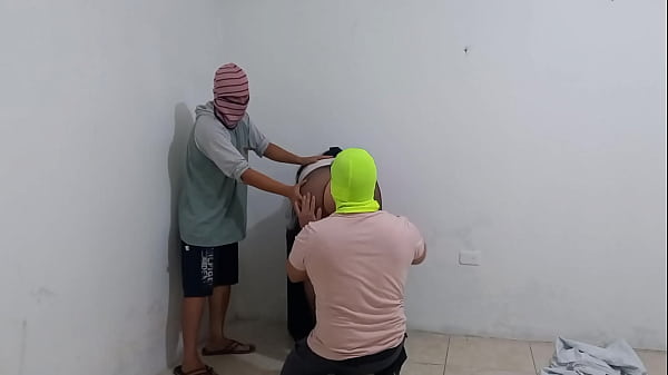 BRICKLAYER FULFILLS HIS WIFE’S FANTASY ON HALLOWEEN!! SHE WANTED TO HAVE SEX WITH HER HUSBAND’S BEST FRIEND AND BE WATCHED WHILE SHE’S FUCKED LIKE A WHORE IN HIS PRESENCE. REAL HOMEMADE PORN