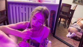 Попросила Своего Друга Проверить Как Я Делаю Минет🤤- Bunny Rabbits 🐇
