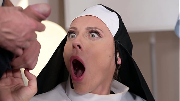 FREE Short Scene – Naughty Nun Brittany Bardot Gets DP’d And Spanked By Her Students’ Fathers GP2677