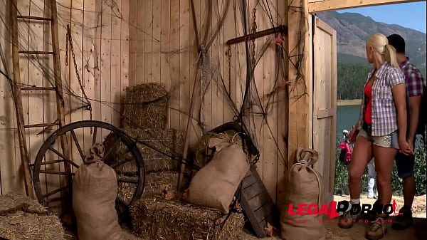Leggy babe Blanche Bradburry fucked real hard & deep in secluded alpine hut GP724