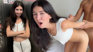 Nymphomaniac Flashed Herself Naked in the Shower in Front of Her Neighbor and Invited Him to Passionate Sex – Katty West