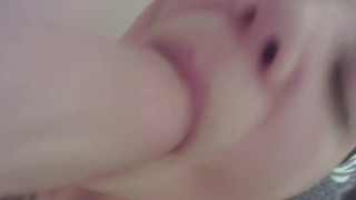 Shower Blowjob