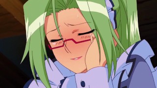 Vampire Girl Loves to do Paizuri to a Big Cock